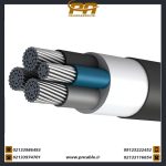 کابل قدرت آلومینیوم با عایق (NAYY) PVC سایز 150*1
