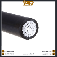 هادی هوایی روکش دار فشار متوسط با روکش HDPE سایز CCT MINK